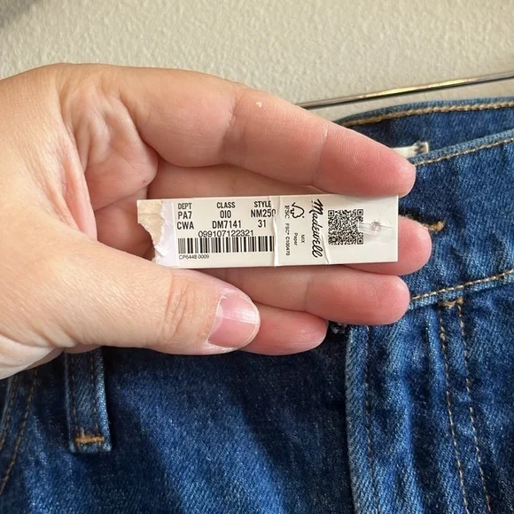 Madewell The Perfect Vintage Flare Crop - Picture 10 of 11